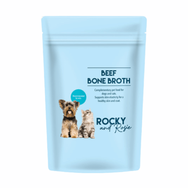 The Harvest Table Rocky & Rosie Beef Bone Broth Powder 200g Refill