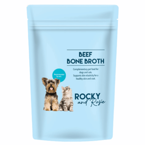 The Harvest Table Rocky & Rosie Beef Bone Broth Powder 400g Refill