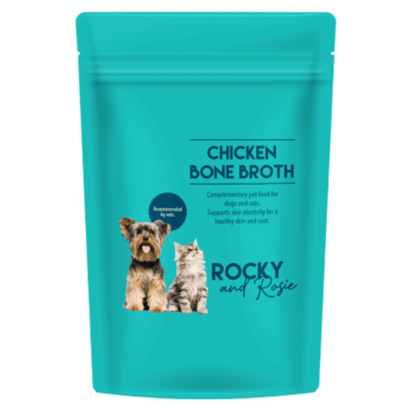 The Harvest Table Rocky & Rosie Chicken Bone Broth Powder 400g Refill