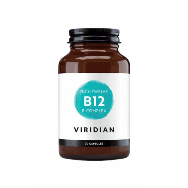 Viridian Nutrition High Twelve B Complex B12 30