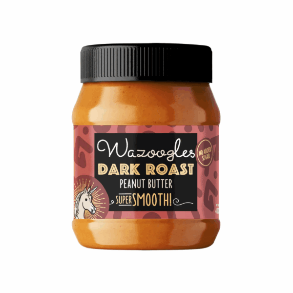 Wazoogles Dark Roast Peanut Butter Super Smooth 400g