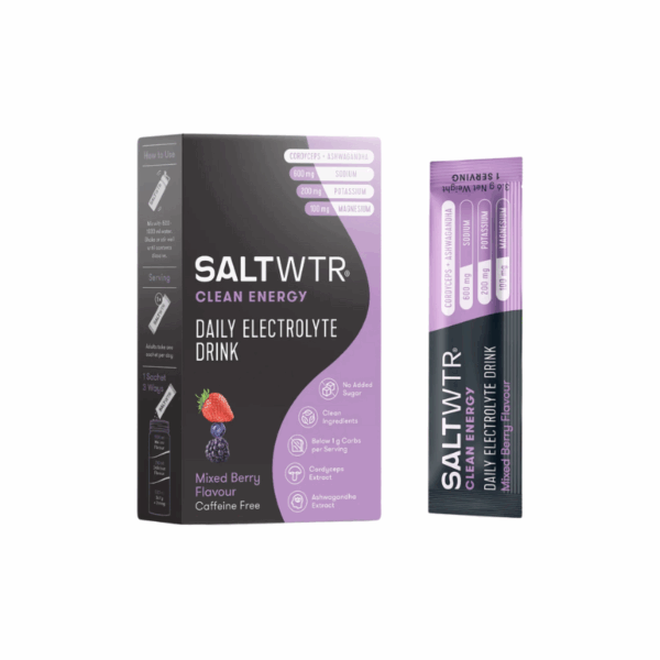 Wazoogles SaltWTR Daily Electrolyte Drink Mixed Berry 8 Pack