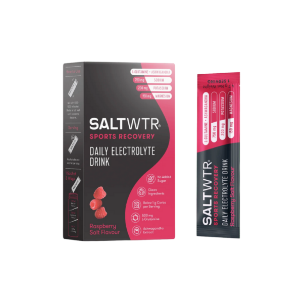 Wazoogles SaltWTR Daily Electrolyte Drink Raspberry Salt 8 Pack