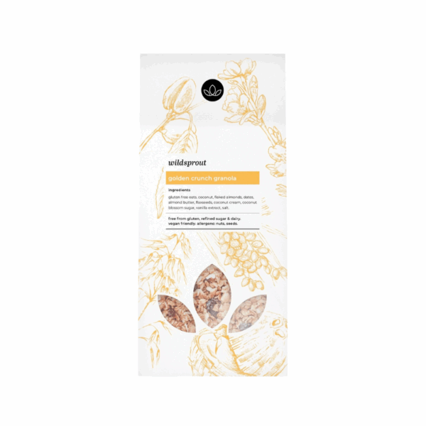 Wildsprout Golden Crunch Granola 250g