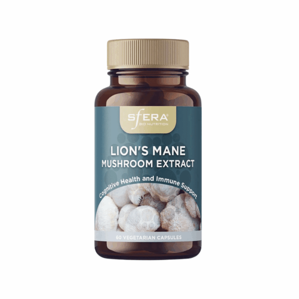 Sfera Bio Nutrition Lions Mane (Hericium Erinaceus) 60 Capsules