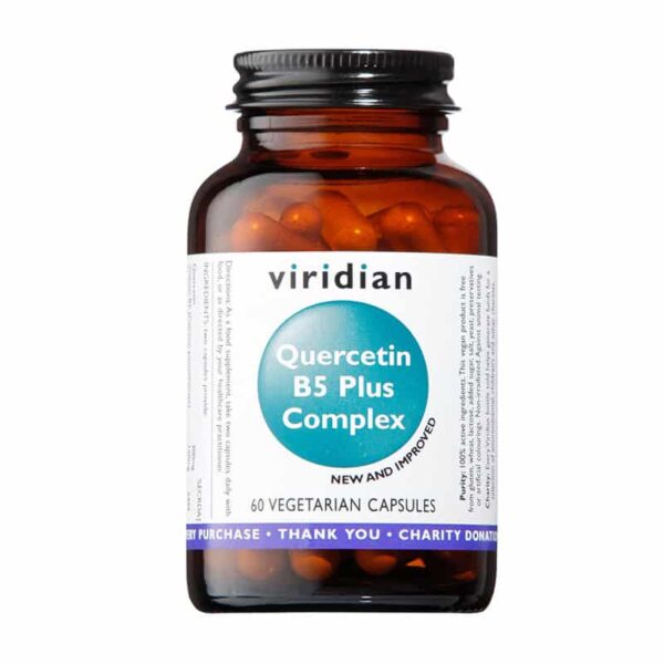 Viridian Nutrition Quercetin B5 Plus Complex 60s