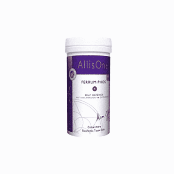 AllisOne 4 Ferrum Phos Biochemic Tissue Salts 60T