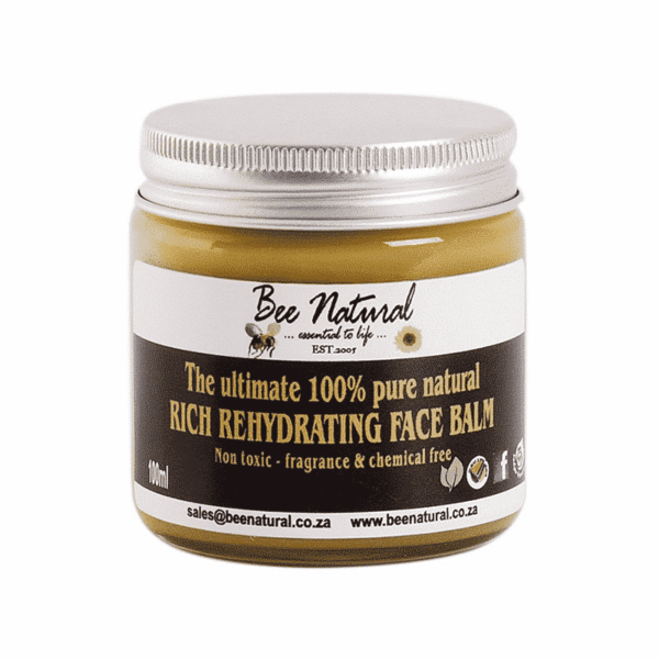 Bee Natural Rich Rehydrating Face Balm 100ml
