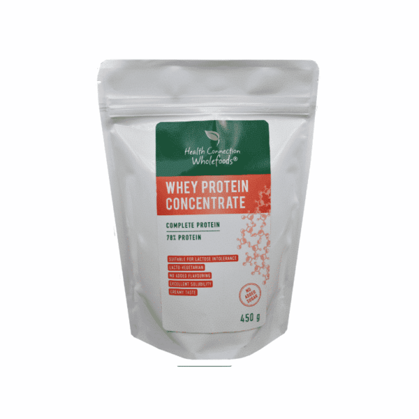 Health Connection Wholefoods Whey Protein Concentrate 450g