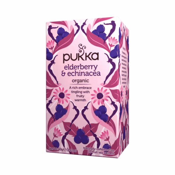 Pukka Herbs Organic Organic Elderberry & Echinacea Tea