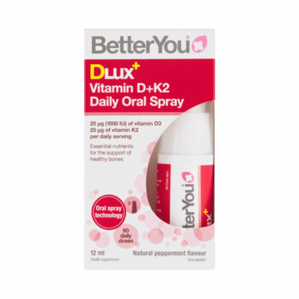 BetterYou Dlux Vitamin D3/K2 Daily Oral Spray