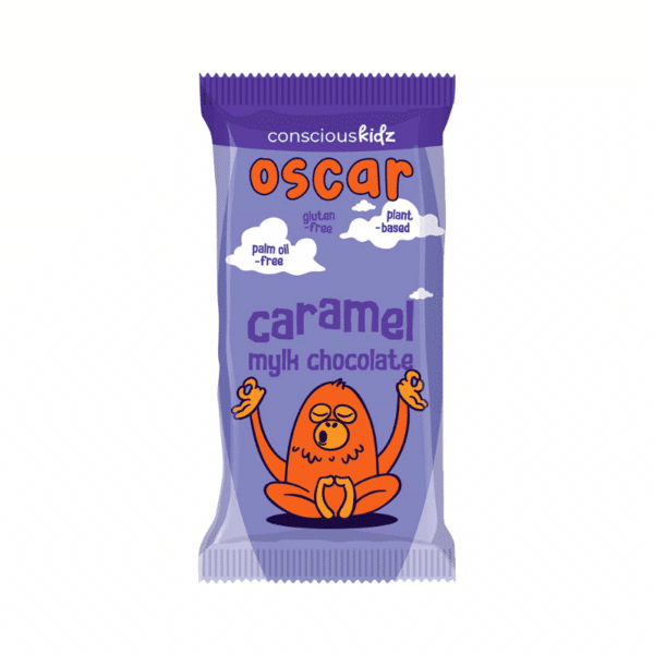Conscious Kidz Oscar Caramel Mylk Chocolate 15g