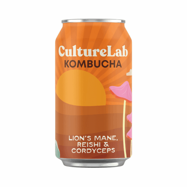 Culture Lab Kombucha Lion's Mane Reishi & Cordyceps 330ml