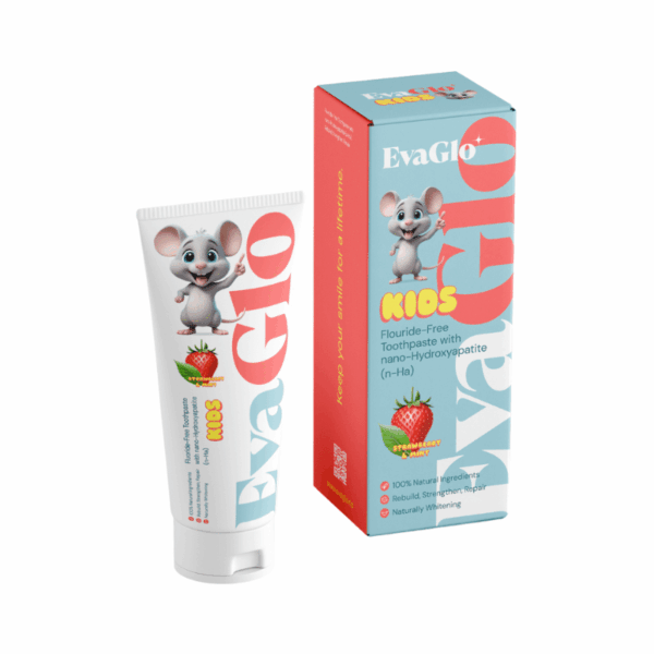 EvaGlo Kids Toothpaste Strawberry & Mint 75ml