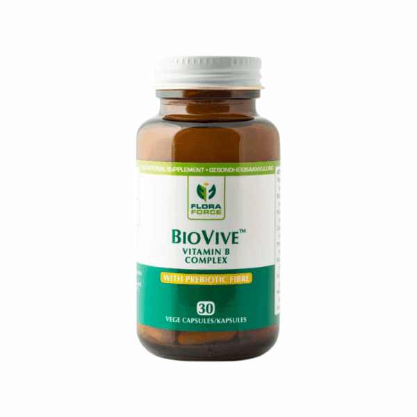 Flora Force Biovive B Complex with Prebiotic 30