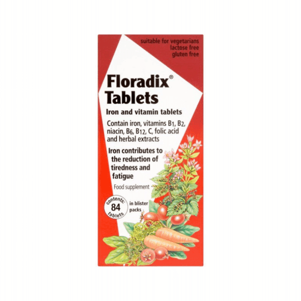 Floradix Iron Tablets 84