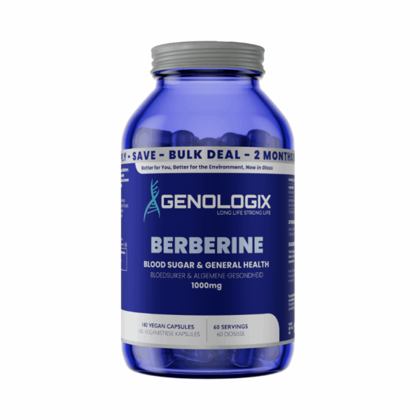 Genologix Berberine 1000mg BULK 180
