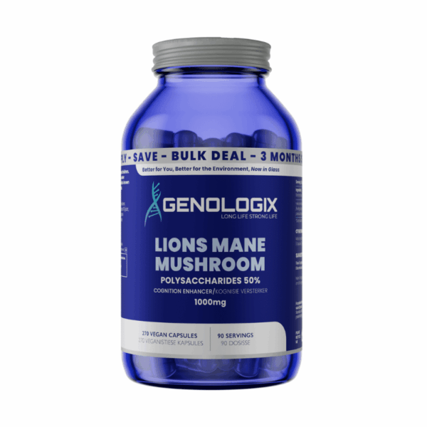 Genologix Lions Mane Mushroom BULK 270