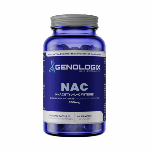 Genologix NAC (N-Acetyl L-Cysteine) 600mg 120