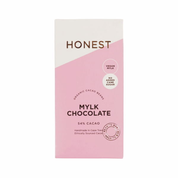 Honest Chocolate 54% Dark Mylk Chocolate 60g Slab