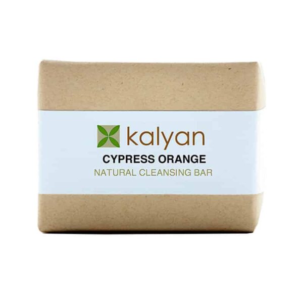 Kalyan Herbal Cypress Orange Soap Bar 100g