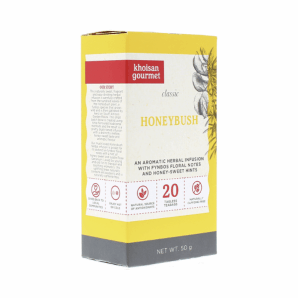 Khoisan Tea Gourmet Honeybush 20 Tea Bags