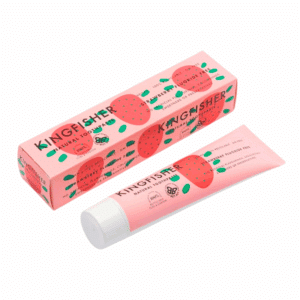 Kingfisher Kids Natural Fluoride Free Toothpaste Strawberry 100Ml