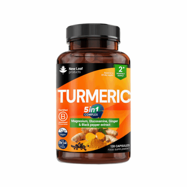 New Leaf Turmeric 5 in 1 Complex 120