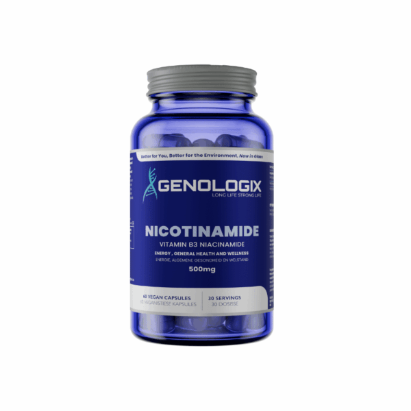 Genologix Nicotinamide (Vitamin B3) 500mg 60