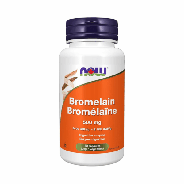 Now Foods Bromelain 500mg 60
