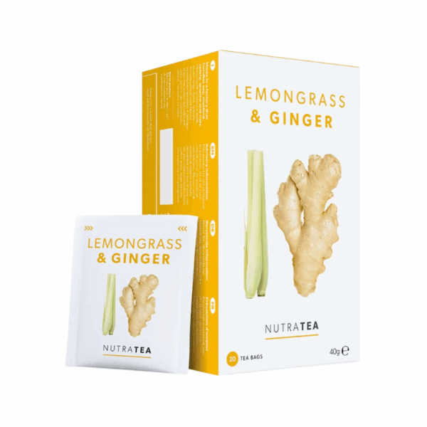 NutraTea Lemongrass & Ginger Teabags 20
