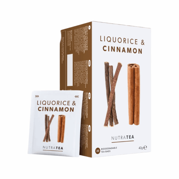 NutraTea Liquorice & Cinnamon Teabags 20