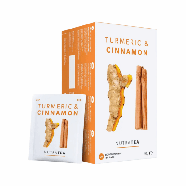 NutraTea Turmeric & Cinnamon Teabags 20