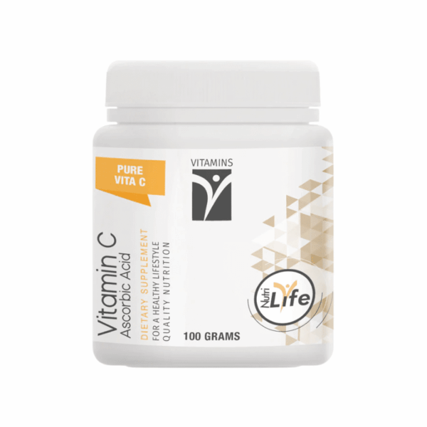 NutriLife Vitamin C Ascorbic Acid Powder 100g