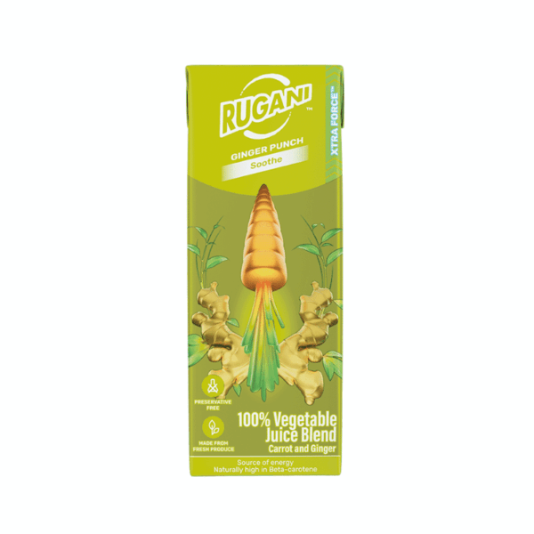 Rugani Juice 100% Carrot & Ginger Juice 330ml