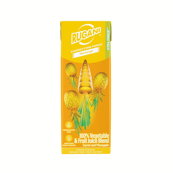 Rugani Juice 100% Carrot & Pineapple Juice 330ml