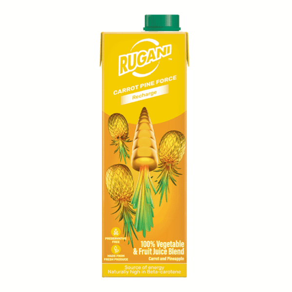 Rugani Juice 100% Carrot & Pineapple Juice 750ml