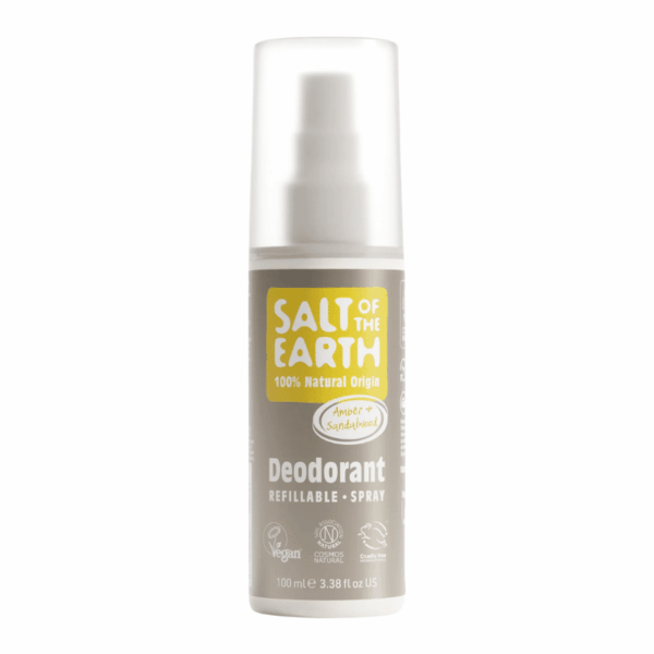 Salt of the Earth Amber & Sandalwood Deodorant Spray 100ml