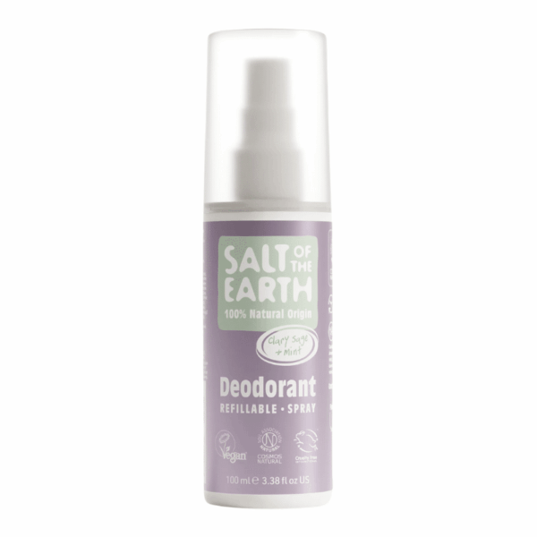 Salt of the Earth Clary Sage & Mint Deodorant Spray 100ml