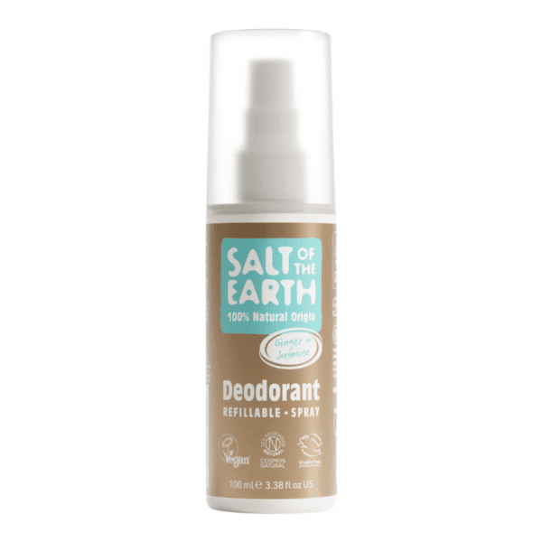 Salt of the Earth Ginger & Jasmine Deodorant Spray 100ml