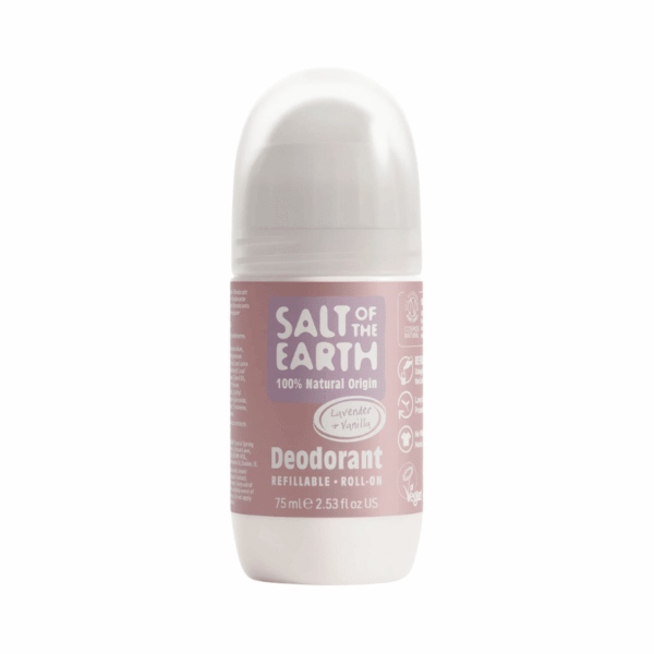 Salt of the Earth Lavender & Vanilla Refillable Roll-On Deodorant 75ml
