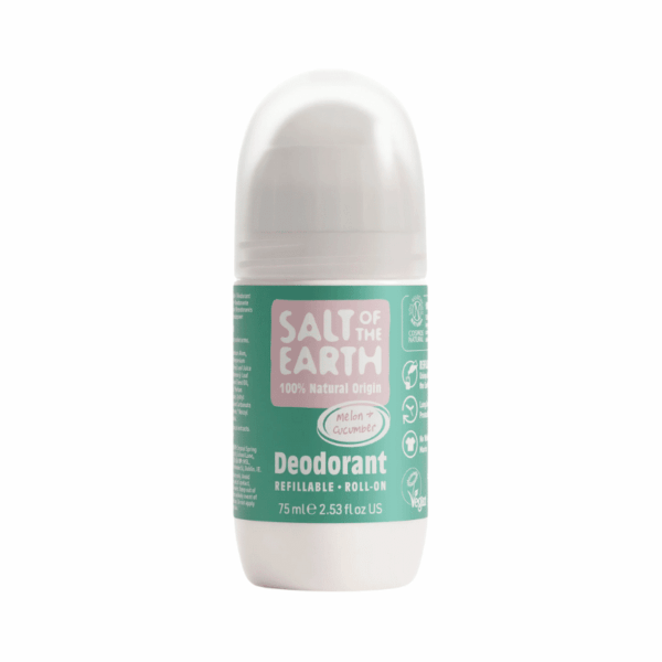 Salt of the Earth Melon & Cucumber Refillable Roll-On Deodorant 75ml
