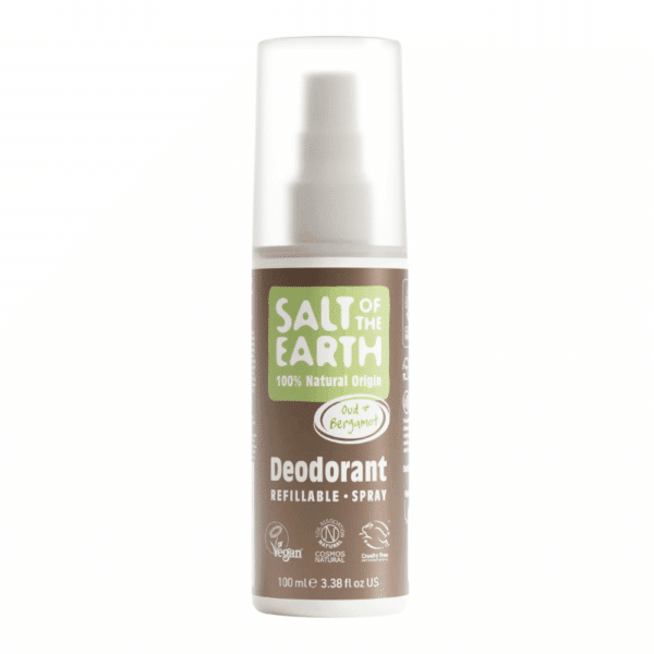 Salt of the Earth Oud & Bergamot Deodorant Spray 100ml
