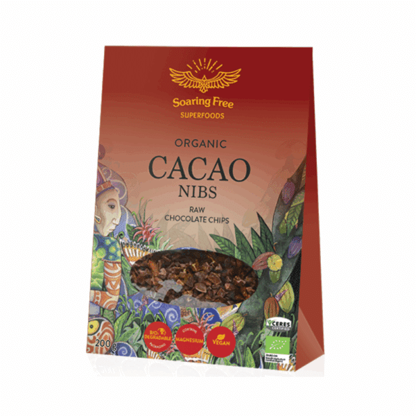 Soaring Free Superfoods Cacao NIbs 200g