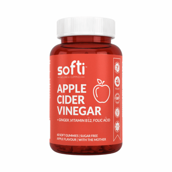 Softi Apple Cider Vinegar Gummies 60