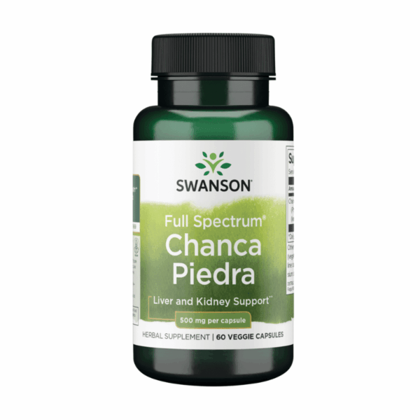 Swanson Full Spectrum Chanca Piedra 500mg Capsules 60