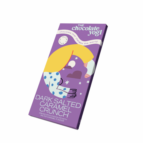 The Chocolate Yogi Dark Salted Caramel Crunch 35g