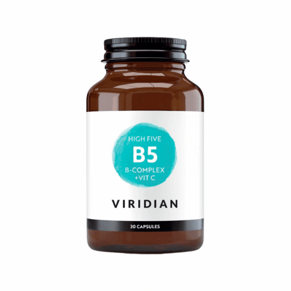 Viridian Nutrition High Five B-Complex w/ Mag Ascorbate 30