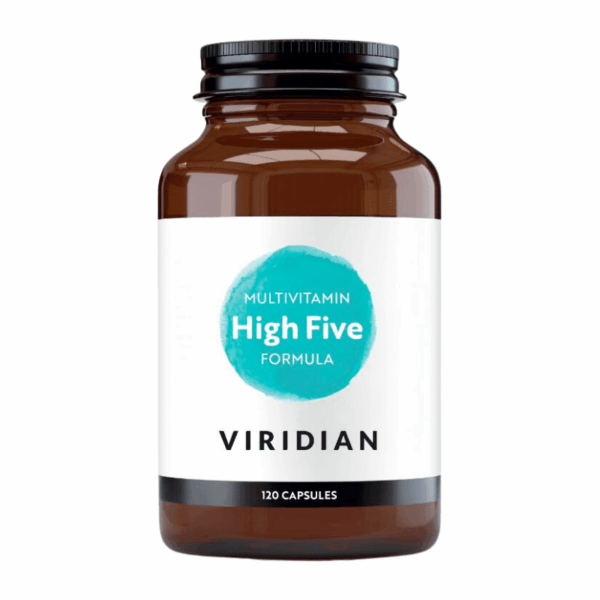 Viridian Nutrition High Five Multivit & Mineral Formula Veg Caps 120