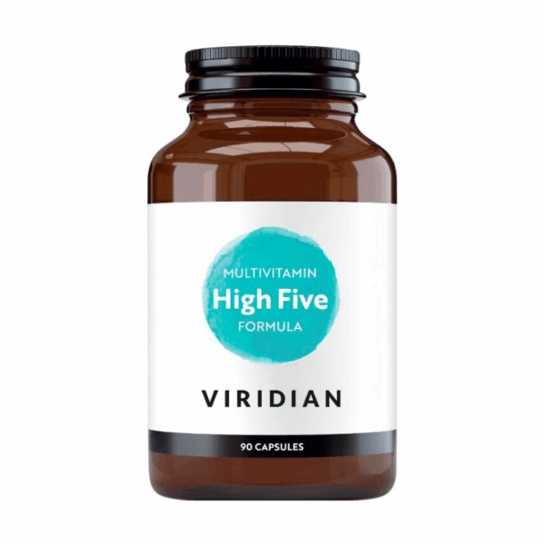 Viridian Nutrition High Five Multivit & Mineral Formula Veg Caps 90